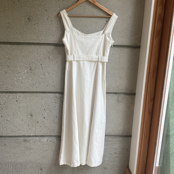 EVER NEW (Australia) White Denim Dress - Picture 8 of 13